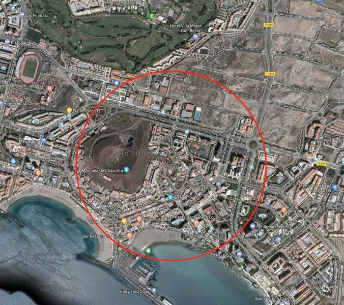 A0LC2343 Plot of Land  Los Cristianos 787500 €